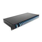 Picture of 40 Channel High Performance DWDM MUX and DEMUX (Duplex), 1U Rack Mount, Channels 21-60, with Monitor Port (2%), LC/UPC Adapters
