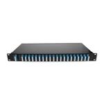 Picture of 40 Channel High Performance DWDM MUX and DEMUX (Duplex), 1U Rack Mount, Channels 21-60, with Monitor Port (2%), LC/UPC Adapters