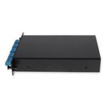 Picture of 2 Channel 1W LGX DWDM MUX and DEMUX (Duplex), ITU 100GHz, Channels 28-29, with Express Port, Monitor Port, and UPC/LC Connectors