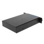 Picture of 8 Channel 1W LGX DWDM MUX and DEMUX (Duplex), ITU 100GHz, Channels 30-37, with Express Port, Monitor Port, and UPC/LC Connectors