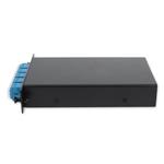 Picture of 8 Channel 1W LGX DWDM MUX and DEMUX (Duplex), ITU 100GHz, Channels 46-53, with Express Port and Monitor Port, and UPC/LC Connectors