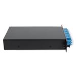 Picture of 8 Channel 1W LGX DWDM MUX and DEMUX (Duplex), ITU 100GHz, Channels 46-53, with Express Port and Monitor Port, and UPC/LC Connectors