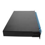 Picture of 40 Channel DWDM MUX and DEMUX, 19in 1U Rack Mount, Channels 21-60, with Dual Monitor Ports