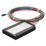 Picture of 4 Channel DWDM MUX DEMUX Splice CARTRIDGE, Channels 52-55, with Express Port and Monitor Port