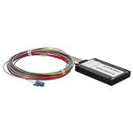 Picture of 4 Channel DWDM MUX DEMUX Splice CARTRIDGE, Channels 52-55, with Express Port and Monitor Port