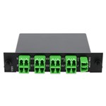 Picture of LGX WDM 12+3CH 100GHz DWDM Mux with C52-C63 cassette for LGX enclosure