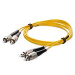 Picture of 3m FC to FC Yellow OS2 Duplex OFNR (Riser-Rated) SMF Fiber Patch Cable