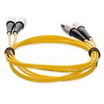 Picture of 3m FC to FC Yellow OS2 Duplex OFNR (Riser-Rated) SMF Fiber Patch Cable
