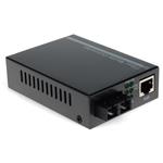 Picture of 10/100Base-TX(RJ-45) to 100Base-FX(SC) SMF 1310nm 20km Media Converter