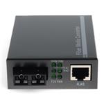 Picture of 10/100Base-TX(RJ-45) to 100Base-FX(SC) SMF 1310nm 20km Media Converter
