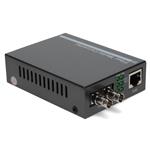 Picture of 10/100Base-TX(RJ-45) to 100Base-LX(ST) SMF 1310nm 20km Media Converter