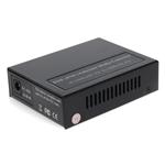 Picture of 10/100Base-TX(RJ-45) to Open SFP Port POE Media Converter