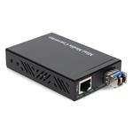Picture of 10/100Base-TX(RJ-45) to 100Base-LX(LC) SMF 1310nm 20km Mini Media Converter
