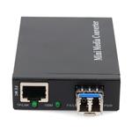 Picture of 10/100Base-TX(RJ-45) to 100Base-LX(LC) SMF 1310nm 20km Mini Media Converter