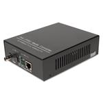 Picture of 10/100Base-TX(RJ-45) to 100Base-BXD(ST) BiDi SMF 1550nm/1310nm 20km POE Media Converter