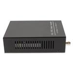 Picture of 10/100Base-TX(RJ-45) to 100Base-BXD(ST) BiDi SMF 1550nm/1310nm 20km POE Media Converter