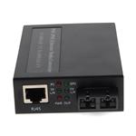 Picture of 10/100Base-TX(RJ-45) to 100Base-FX(SC) MMF 1310nm 2km POE Media Converter