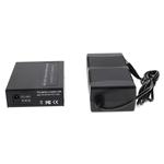Picture of 10/100Base-TX(RJ-45) to 100Base-LX(ST) SMF 1310nm 20km POE Media Converter