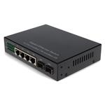 Picture of 4 10/100/1000Base-TX(RJ-45) to 2x open SFP Gigabit Ethernet Switch