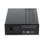 Picture of 10/100/1000Base-TX(RJ-45) to 2 Open SFP Port POE+ Media Converter