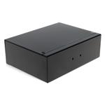 Picture of 10/100/1000Base-TX(RJ-45) x2 to 2 Open SFP Port POE+ (30W) Media Converter
