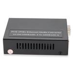 Picture of 10/100/1000Base-TX(RJ-45) x2 to 1 Open SFP Port POE+ (30W) Media Converter