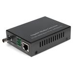 Picture of 10/100/10/100/1000Base-TX(RJ-45) to 1000Base-BXD(ST) BiDi SMF 1550nmTX/1490nmRX 60km Media Converter