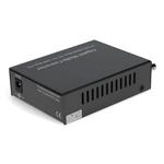 Picture of 10/100/10/100/1000Base-TX(RJ-45) to 1000Base-BXD(ST) BiDi SMF 1550nmTX/1490nmRX 60km Media Converter