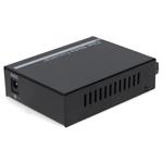 Picture of 10/100/1000Base-TX(RJ-45) to 1000Base-BXU(SC) BiDi SMF 1310nmTX/1550nmRX 20km Media Converter