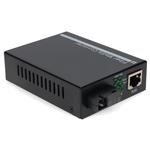 Picture of 10/100/1000Base-TX(RJ-45) to 1000Base-BXU(SC) BiDi SMF 1310nmTX/1550nmRX 20km Media Converter
