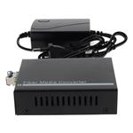 Picture of 10/100/1000Base-TX(RJ-45) to 1000Base-LX(LC) SMF 1310nm 10km Media Converter