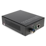 Picture of 10/100/1000Base-TX(RJ-45) to 1000Base-LX(LC) SMF 1310nm 10km POE Media Converter