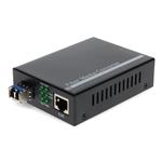 Picture of 10/100/1000Base-TX(RJ-45) to 1000Base-LX(LC) SMF 1310nm 10km Media Converter