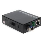 Picture of 10/100/1000Base-TX(RJ-45) to 1000Base-LX(LC) SMF 1310nm 10km Media Converter