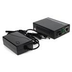 Picture of 10/100/1000Base-TX(RJ-45) to Open SFP Port Media Converter With EUR Standard Power Supply