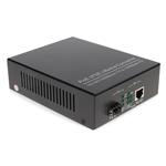 Picture of 10/100/1000Base-TX(RJ-45) to Open SFP Port POE Media Converter