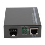 Picture of 10/100/1000Base-TX(RJ-45) to Open SFP Port Media Converter