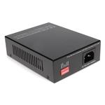 Picture of 10/100/1000Base-TX(RJ-45) to 1000Base-SX(LC) MMF 850nm 550m POE Mini Media Converter