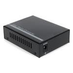 Picture of 10/100/1000Base-TX(RJ-45) to 1000Base-SX(LC) MMF 850nm 550m Mini Media Converter