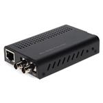 Picture of 10/100/1000Base-TX(RJ-45) to 1000Base-FX(ST) MMF 1310nm 2km Mini Media Converter