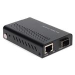 Picture of 100M/1G/2.5G/5G/10GBase-N(RJ-45) to Open SFP+ Port Media Converter