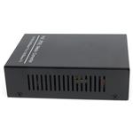 Picture of 10/100/1000Base-TX(RJ-45) to 1000Base-BXD(ST) BiDi SMF 1550nm/1310nm 20km POE Media Converter