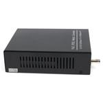 Picture of 10/100/1000Base-TX(RJ-45) to 1000Base-BXD(ST) BiDi SMF 1550nm/1310nm 20km POE Media Converter