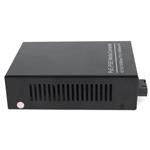 Picture of 10/100/1000Base-TX(RJ-45) to 1000Base-BXU(SC) BiDi SMF 1310nm/1550nm 20km POE Media Converter