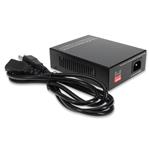 Picture of 10/100/1000Base-TX(RJ-45) to 1000Base-SX(SC) MMF 850nm 550m POE Media Converter
