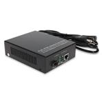 Picture of 10/100/1000Base-TX(RJ-45) to 1000Base-SX(SC) MMF 850nm 550m POE Media Converter