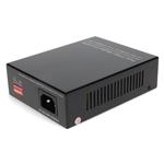 Picture of 10/100/1000Base-TX(RJ-45) to 1000Base-SX(ST) MMF 850nm 550m POE Media Converter