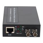 Picture of 10/100/1000Base-TX(RJ-45) to 1000Base-MX(ST) MMF 1310nm 2km IEEE802.3at/48V/1.0A/50W POE Media Converter