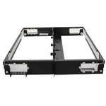 Picture of 1RU HDM, 4x HDM Adapter Plate Capacity, Empty, with Front and Rear Management