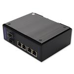 Picture of 4 10/100Base-TX(RJ-45) to 2 Open SFP port Industrial Media Converter Switch